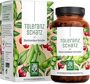NATURTREU Toleranzschatz DAO Enzym Komplex 60 Kapseln Test & Bewertung