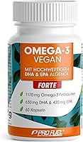 ProFuel Omega-3 Vegan Forte 60 Kapseln — Bild 1