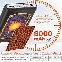 VICEPLUS RTX-DR08L Beheizbare Socken 8000 mAh — Bild 2