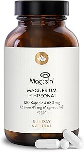 Sunday Natural Magnesium L-Threonate Magtein 120 Kapseln Test & Bewertung