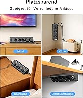 Vipwell S5+PD-B Ecksteckdosenleiste — Bild 6