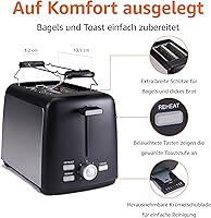 Amazon Basics 2-Scheiben-Toaster TA01318B-GS — Bild 3
