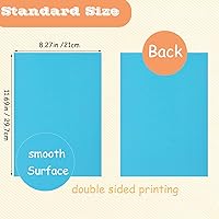 AZVIEY Tonkarton A4 230g/m² 40 Blatt 20 Farben — Bild 2