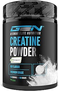 GEN German Elite Nutrition Creapure Creatin Monohydrat 500g Test & Bewertung