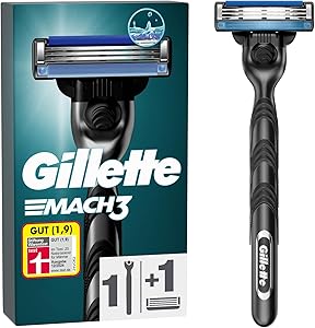 Gillette Mach3 Nassrasierer Test & Bewertung