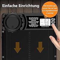 MASTERFUN JSM9BK Automatische Hühnerklappe — Bild 2