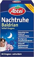 Abtei Nachtruhe Baldrian Schlaf-Dragees N 90 Stück — Bild 1