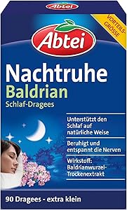 Abtei Nachtruhe Baldrian Schlaf-Dragees N 90 Stück Test & Bewertung