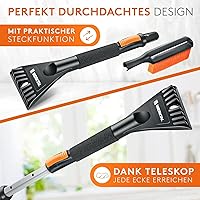 WERKTAL WER-EK1000-01 Teleskop-Eiskratzer mit Schneebesen — Bild 7