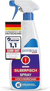 Patronus Silberfisch-Spray 500 ml Test & Bewertung