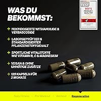 natural elements Ashwagandha Komplex KSM-66 120 Kapseln — Bild 4