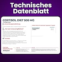 Parafarmacia OVF Cortisol Diet Phosphatidylserin 400mg + L-Theanin 100mg 90 Kapseln — Bild 8