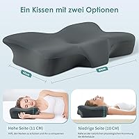 Silkena Memory Foam Ergonomisches Nackenkissen — Bild 3