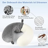 kierain Reise-Nackenkissen Memory Foam — Bild 2