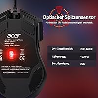 Acer OMW317 Gaming-Maus — Bild 2
