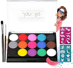 Janolia Gesichtsfarbe Set 15 Farben Test & Bewertung