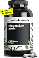natural elements Magnesiumcitrat 365 Kapseln — Bild 1