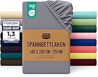 Utopia Bedding Spannbettlaken 140x200 cm — Bild 1