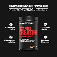 Body Attack Creatin Monohydrat 500 g — Bild 2