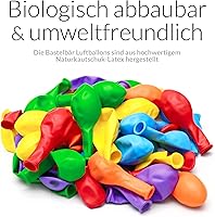 Bastelbär BIO Luftballons 100er-Pack — Bild 5
