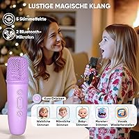 Dislocati Karaoke-Set mit 2 Bluetooth-Mikrofonen — Bild 5