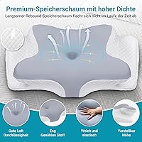 botatio 8064 Memory Foam Kissen 62x41 cm — Bild 6