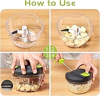 Sinnsally Zwiebelschneider Manuell 520 ml — Bild 3