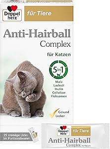 Doppelherz Anti-Hairball Complex für Katzen 25 Licks Test & Bewertung