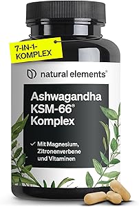 natural elements Ashwagandha Komplex KSM-66 120 Kapseln Test & Bewertung