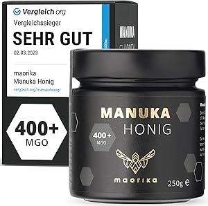 maorika Manuka Honig MGO 400+ 250g Test & Bewertung