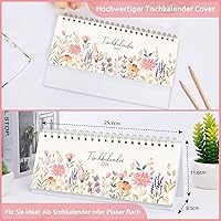 KONVINIT Tischkalender 2026 Quer (29,7 x 11,6 cm) — Bild 2