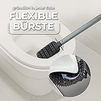 Vileda Silikon Toilettenbürste mit Edelstahlgriff — Bild 3