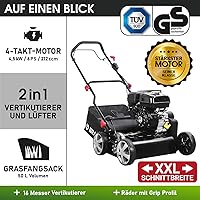BRAST BRB-RV-45212 Benzin-Vertikutierer — Bild 7