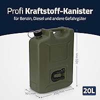 hünersdorff 802010 Kraftstoff-Kanister Profi 20L — Bild 2
