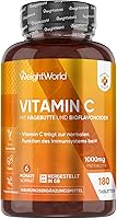 WeightWorld Vitamin C 1000mg 180 Tabletten — Bild 1