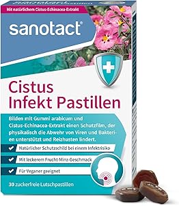 sanotact Cistus Infekt Pastillen 30 Stück Test & Bewertung