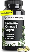 natural elements Omega 3 Vegan 60 Kapseln — Bild 1