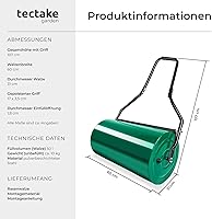 tectake Rasenwalze 50 L / 60 cm — Bild 6