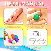 Artecho Polymer Clay Kit 50 Farben — Bild 3