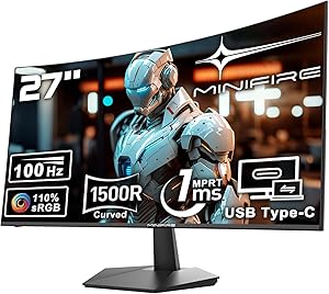 Minifire MF27C1 27-Zoll Curved Monitor Test & Bewertung