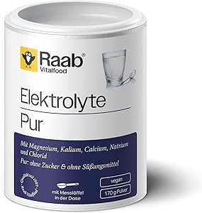 Raab Vitalfood Elektrolyte Pur 170 g Test & Bewertung