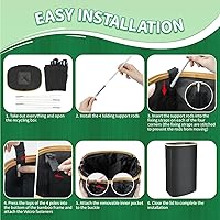 MOWETOO 20744 Pfandflaschen-Sammelbehälter 110L — Bild 3