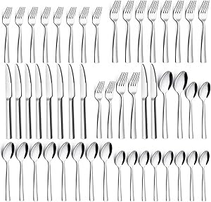 Deedro Besteckset 60-teilig für 12 Personen Test & Bewertung