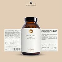 Sunday Natural Pure Vitamin C 1000mg (240 Kapseln) — Bild 6