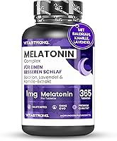 Vitastrong Melatonin Komplex 365 Tabletten — Bild 1