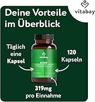 Vitabay Eisen Hochdosiert 319 mg – 120 Kapseln — Bild 6
