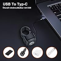 OnMeto LR-06 Fahrrad-Frontlicht — Bild 5