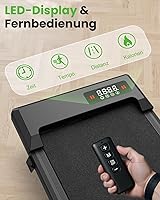 HomeFitnessCode Walking Pad mit Neigung (85 cm) — Bild 5