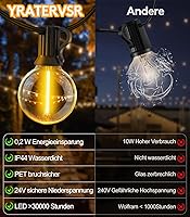 YRATERVSR CMC-ORG25A Lichterkette 20m — Bild 3