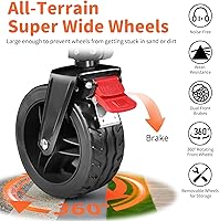 BELEEV Bollerwagen Faltbar XXL — Bild 2